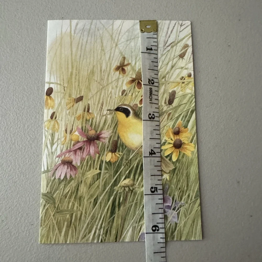 VTG Hallmark Marjolein Bastin 14 Note Cards Envelopes with Box Birds Wildflower